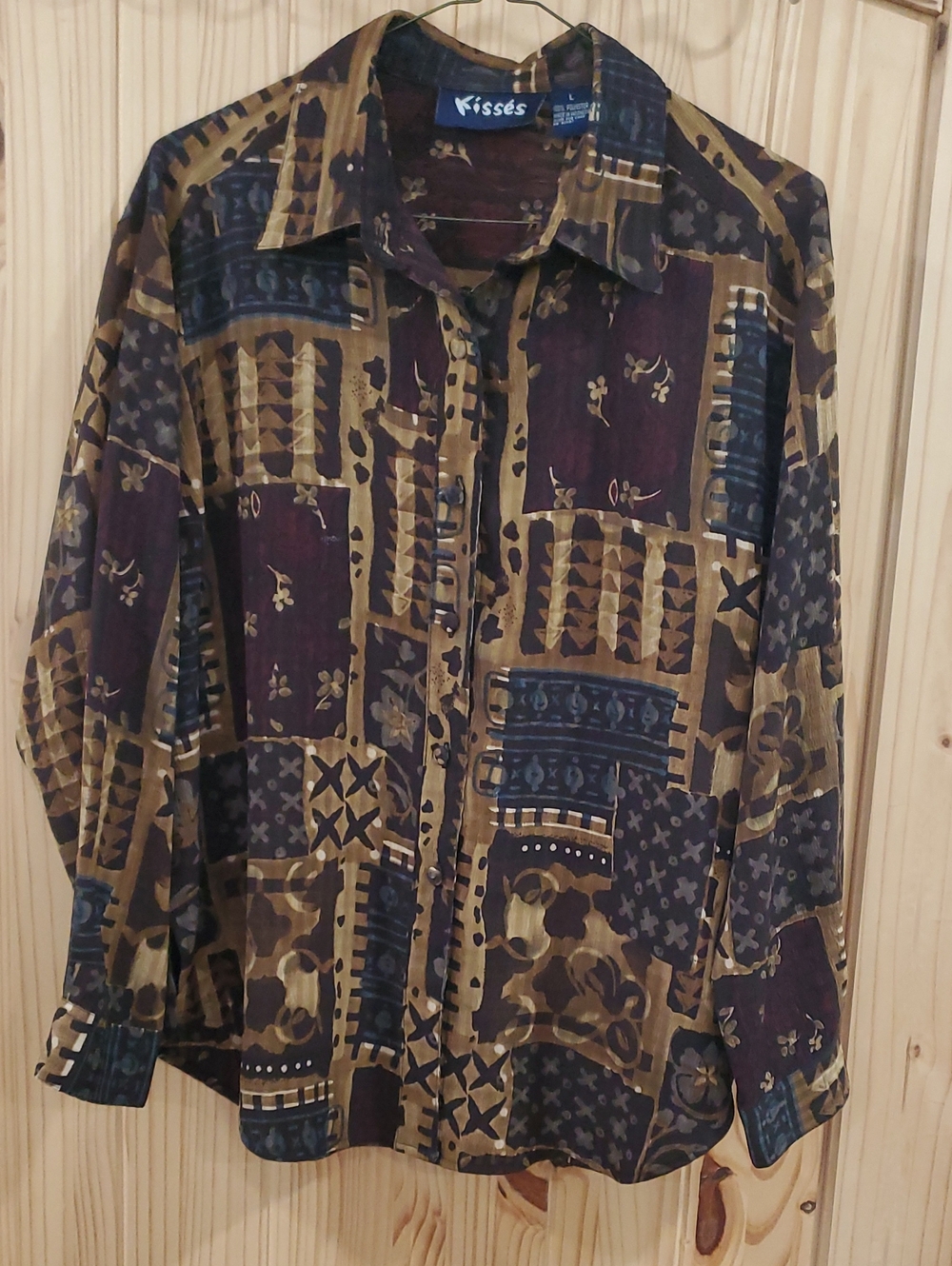 90s Long Sleeve Button Up